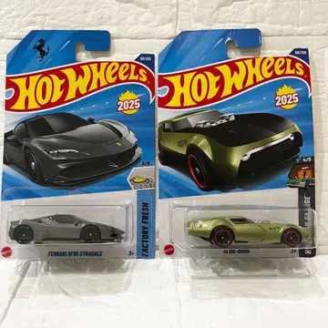 핫휠 페라리 SF90 스트라달레 & 슬라이드 번