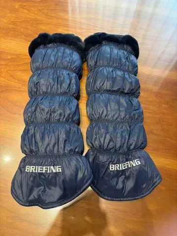 BRIEFING 네이비 퍼 레그 워머