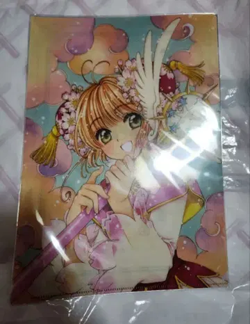 카드캡터 사쿠라 츠바사 CLAMP 30주년 클리어 파일 2장 세트