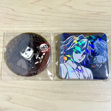 귀멸의 칼날 토미오카 기유 모히또 다이닝 행운권 캔뱃지