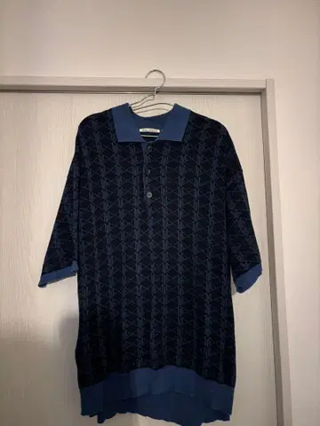 Noir Fabrik 다크 블루 피케 셔츠 M 사이즈