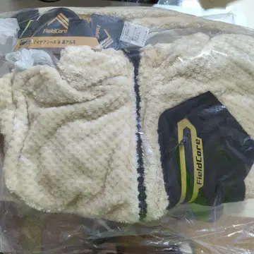 FieldCore 다이아 플리스 두꺼운 알루미늄 자켓 L 베이지 워크맨