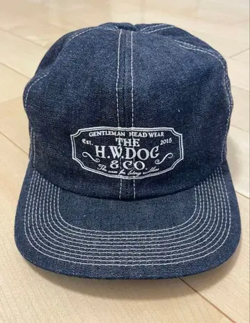 H.W.DOG & CO. 데님 캡 H.W.DOG