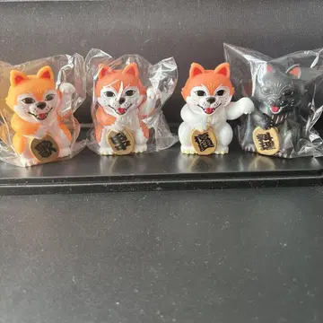 [ 4세트 ] 맨위즈 마네키오카미 미니 피규어 타나카