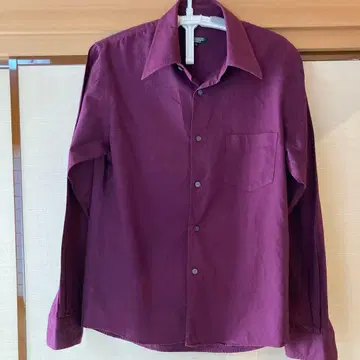 TORNADO MART 퍼플 긴팔 셔츠 L