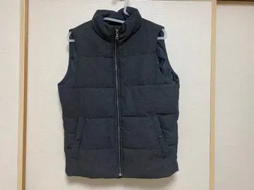 유니클로 트위드 다운 베스트 남성용