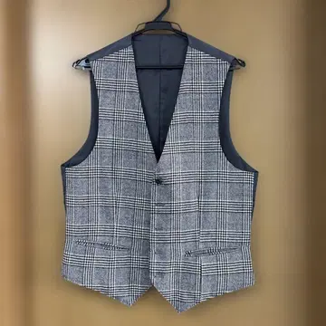 시즌 최종 RING JACKET 체크 베스트