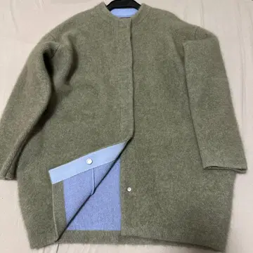 정품 ELENDEEK 라쿤 믹스 더블 가디건