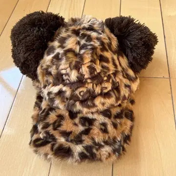 도쿄 디즈니 리조트 레오파드 무늬 캡 사이즈 58cm