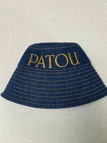 PATOU 데님 버킷햇