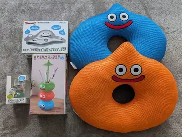 드래곤 퀘스트 슬라임 원형 쿠션 기타 묶음 판매