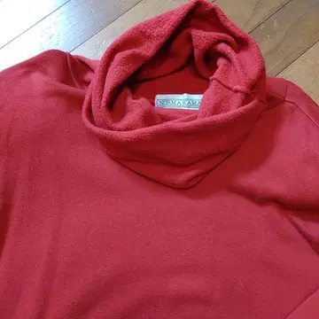 노마 카말리 레어 80s 탈부착 가능 어깨 패드 원피스 레드