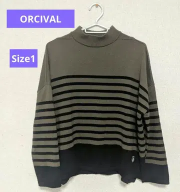 ORCIVAL 오르치발 보더 스웨터