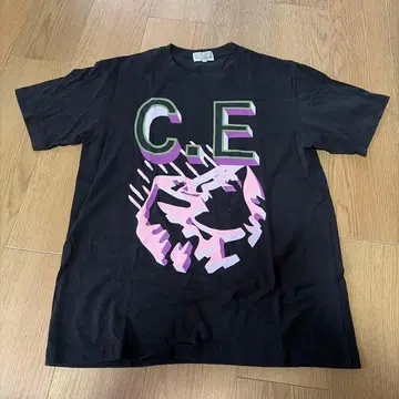 C.E 블랙 티셔츠 L 사이즈