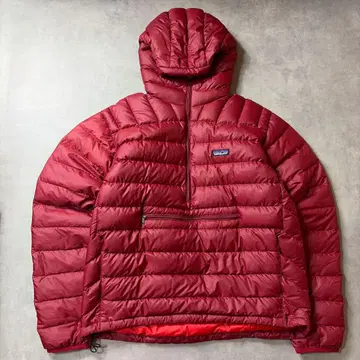 00s Patagonia down sweater pullover red