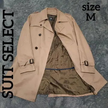 SUIT SELECT 더블 브레스트 트렌치코트 베이지 M