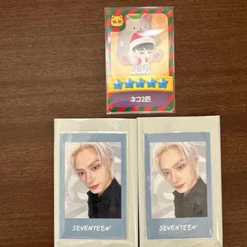SEVENTEEN 세부치 준 회장 한정판 포토카드 폴라로이드