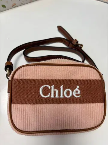 끌로에 코듀로이 숄더백