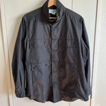 SASSAFRAS 블랙 밀리터리 자켓 S 사이즈