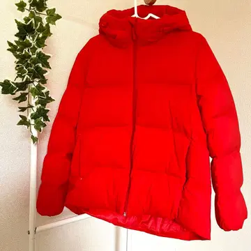 UNIQLO 유니클로 후드 부착 다운