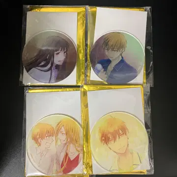 후르츠 바스켓 후루바 아크릴 코스터 4종 세트