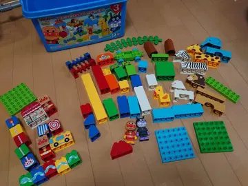 호빵맨 블록 라보 다정한 동물 바구니 기타