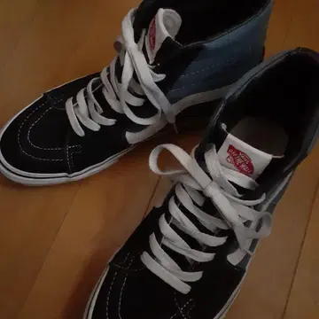 Vans Sk8-Hi 블랙/블루 26.5cm