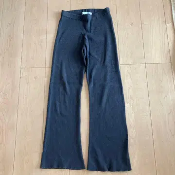 FRAMeWORK 그레이 리브 캐주얼 팬츠 38