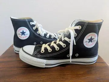컨버스 블랙 하이컷 스니커즈 24.5cm