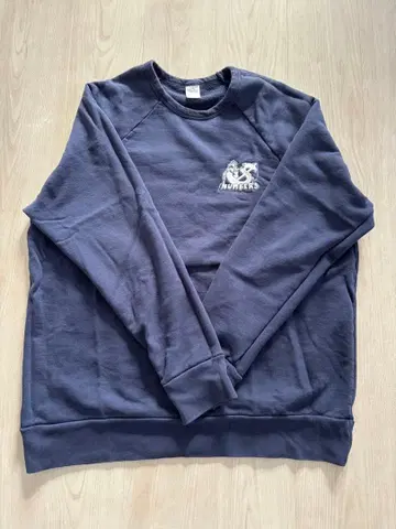 NUMBERS XL 네이비 트레이닝복