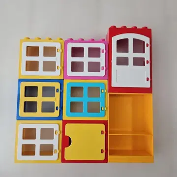 레고 듀플로 창문&문&선반