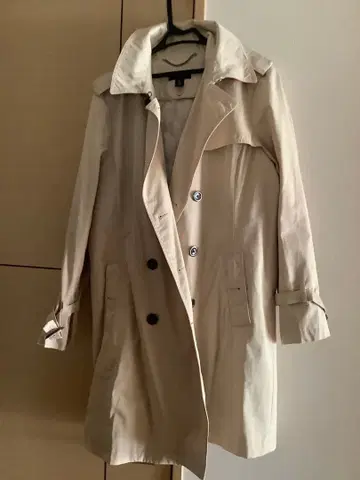 LANDS'END 베이지 트렌치코트 라이너 포함 XL