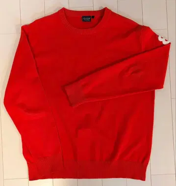 muta 니트 스웨터 빨간색 사이즈 7