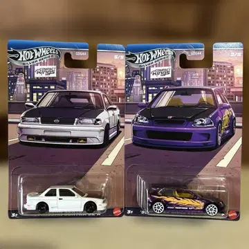 핫휠 컴팩트 킹스 혼다 시빅 Type R 센트라 세트