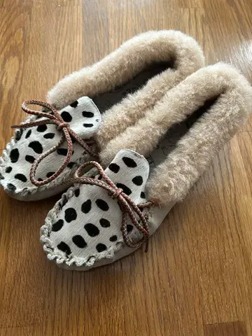 [ 모카신 ] 달마시안 패턴*24cm