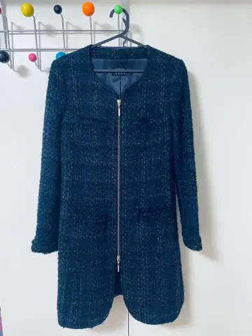 EPOCA 네이비/트위드 코트