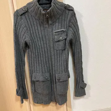 그레이 리브 가디건