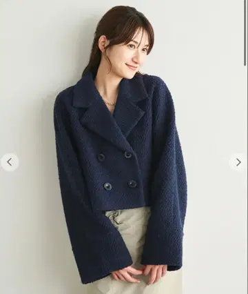 COCO DEAL 보아 울 숏코트