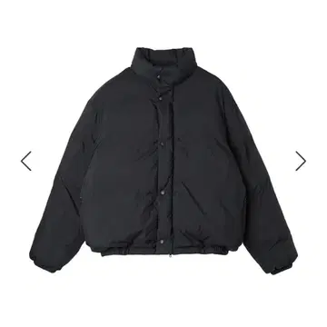 [ NKNIT ] 벌룬 다운 자켓 블랙