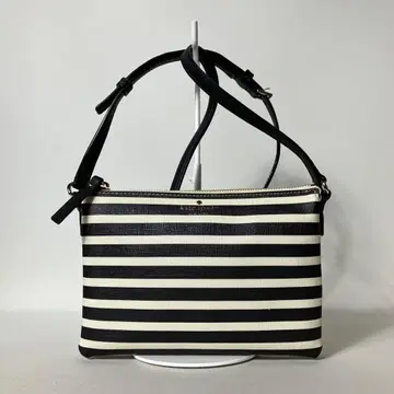 2511-256 | 새상품급 | 케이트 스페이드 숄더백 블랙 보더