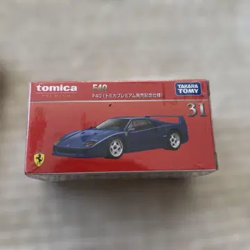 [ 미개봉 새상품 ] 토미카 프리미엄 F40 31 출시 기념 사양