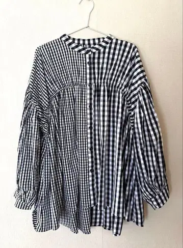 안티카 체크 셔츠