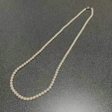 진주 목걸이 실버 클로징