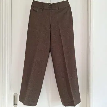 BARNEYS NEW YORK 브라운 캐주얼 팬츠