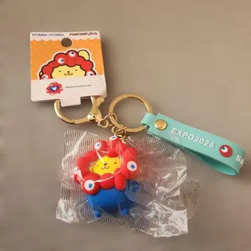 미야쿠미야쿠 폼폼푸딩 콜라보 키링