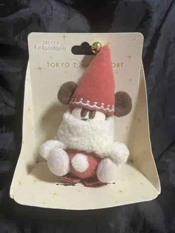 디즈니랜드 시 크리스마스 리루린린 패친 헤어 클립