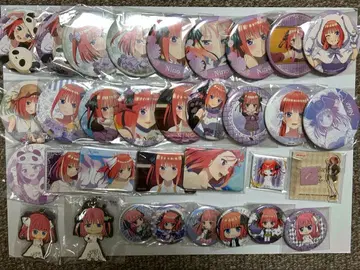 5등분의 신부 나카노 니노 캔뱃지 러버 마스코트 세트