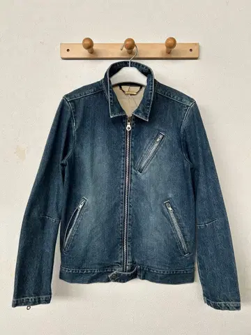 Monkey Time 몽키타임 남성용 데님 라이더 자켓 S