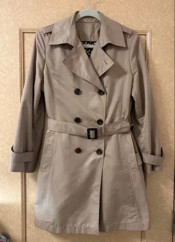 Nn 내추럴네임 여성용 트렌치코트 베이지 L 사이즈