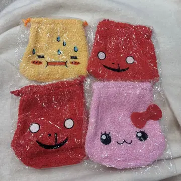 물방울쨩 복슬복슬 복조리 파우치 우루오이쨩 아세오 군 하나지 군